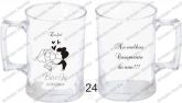 50 Canecas Acrilicas Personalizadas - 400ml